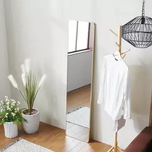 나무뜰 인디 스틸바 라운드 400 스탠드 전신거울 PKF005C (착불)