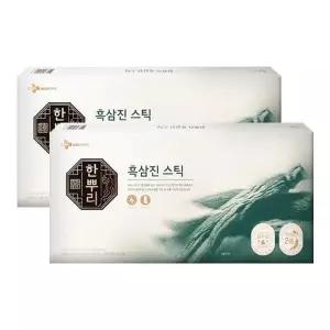 CJ 한뿌리 흑삼진 스틱 8.2mlX30포X2개/명절선물/추석선물세트