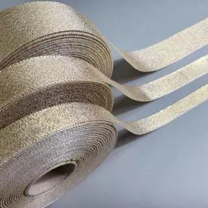 (45m) 은은하게 반짝이는 꽃화분 장식용 리본/리본끈/꽂꽂이/리본롤/포장/감사/꽃포장용/꽃집