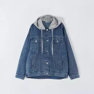 [롯데백화점]앤클라인 후드 데님 자켓 S5HF008
