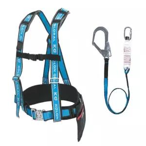 코오롱글로벌 상체식 안전벨트 KDAB-111 ST대구경 웨빙 원터치버클 자재