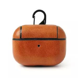 [하프클럽/알티피아]인조가죽 브라운 케이스 에어팟프로 1세대