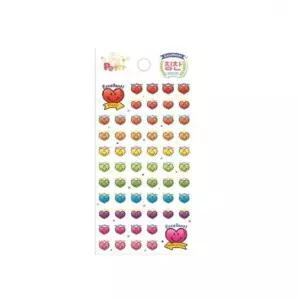 쁘띠 칭찬스티커 DA5283 Excellent(영문하트) 95x200m 스티커 칭찬스티커 유치원 스티커북 영문스티커