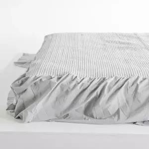 [텐바이텐]순면 누빔 프릴 침대스커트 레이스 누빔 베드스커트 매트리스커버