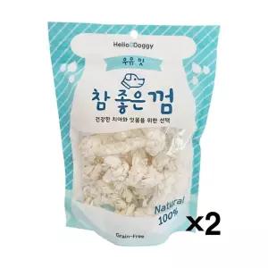 참좋은껌 실타래 우유껌 10p X2 강아지간식 치석제거