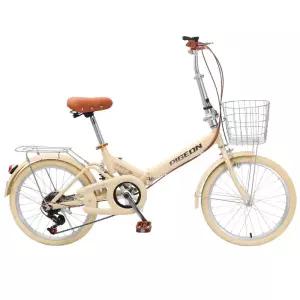 20인치자전거 여성용 바구니 빈티지 입문용 경량