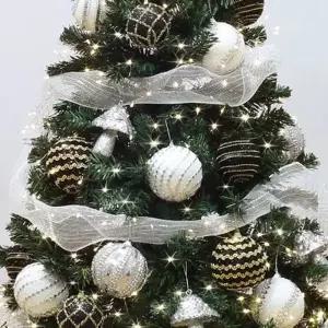 [텐바이텐][도토로] 150cm 블랙엔젤 장식세트 크리스마스트리 오너먼트