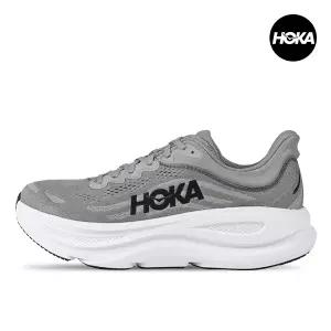 호카 본디 9 갈락틱 그레이 남성 러닝화 운동화 레귤러 1162011-GCTC
