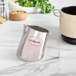 홈아트 이탈리안 스팀피쳐 0.6L 스텐 밀크저그 우유 스팀 피처 커피 바리스타 카페 져그