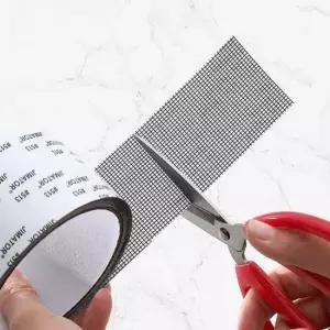 모기장 수선 테이프 끈 검정색 방충망테이프 모기장테이프 모기장보수 샷시테이프