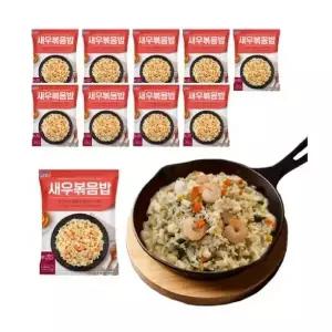 한우물 새우 볶음밥 250g x 10개 맛있는 한끼식사 /J