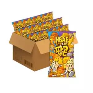 HBAF 바프 카라멜앤치즈 팝콘 80g 12봉 세트 (1박스) 사무실 탕비실 간식 /J