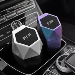 차량용 프리미엄 재떨이 원터치 사이버 휴지통 PUSH (WE3D41D)