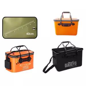 바다 하드 바칸 접이식 밑밥통 살림통 40 50 밑밥 물고기 가방 보관통 삐꾸통