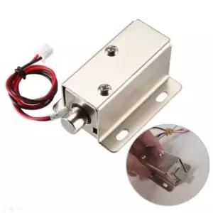 DC12V 도어락 잠금장치 푸쉬풀타입 전자 솔레노이드 0 (WFA53C9)