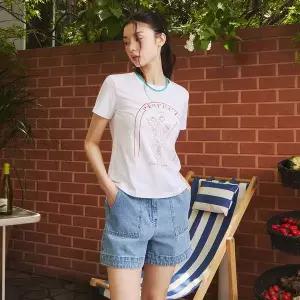 잇미샤 [25 S/S] 아웃포켓 데님 숏팬츠 ITP6ZDP800 504356