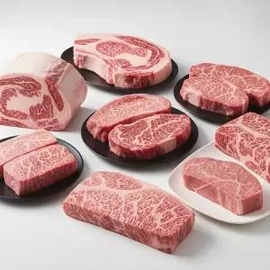 한우 투뿔 등심 250g / 한우 투뿔 스테이크 400g (삼각 + 보섭) + 스테이크시즈닝 + 오일