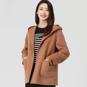 [PAT]캐시미어 후디드 핸드메이드 자켓 1K81203_DG