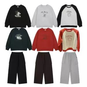 [롯데백화점]폴햄키즈 겨울신상) 공용 플리스 팬츠/맨투맨(PKF4PT3013/PKF4TR3013)