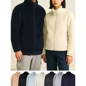 [이지바이] 윈터웨이브 남녀공용 장모플리스 후리스 데일리 자켓 U6WJ04 _P407976615