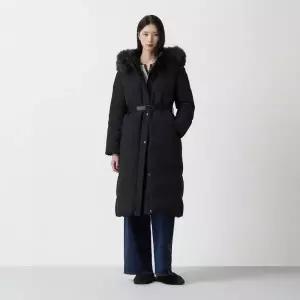 [롯데백화점]쥬크 폭스퍼 벨티드 야상 롱 구스 다운 Z254PSG184