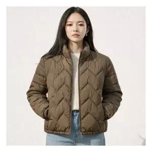 시노코 지그재그 웰론 경량 패딩 점퍼 5컬러 M-XL C23J404 112763