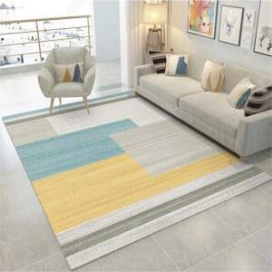 거실카페트특대형 파스텔톤 쇼파 침실 카페 대형 러그 극세사