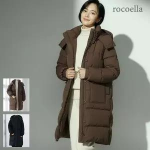 [로코엘라] 카밀스 덕다운 여성 후드 패딩