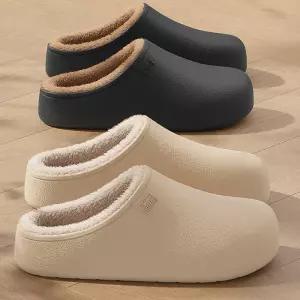 방수 방한 겨울 털 실내화 사무실 학교 가정 슬리퍼