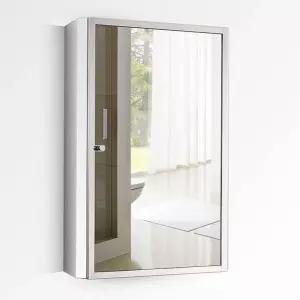 욕실 거울 캐비닛 스테인레스 왼쪽 벽걸이 스텐 보관 수건장