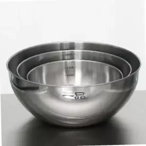 스테인리스 믹싱볼 샐러드용 다목적 볼 야채 그릇
