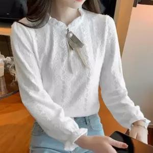 고품질 셔츠코디 롱셔츠 오버핏 블라우스 빅사이즈 캐쥬얼 (WFJ46P3)