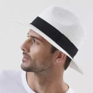 블랙 페도라 밀짚 모자 컬러 포인트 스타일링 액세서리 (WFJ4MO6)