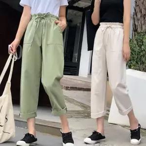 고품질 여성반바지 여름핫팬츠 반바지코디 5부반바지 면바지 (WFJ46RD)