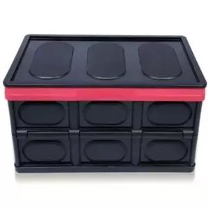 자동차 트렁크 정리 수납함 56리터 폴딩 수납 박스 차량용 정리함 (WFJ4JMA)