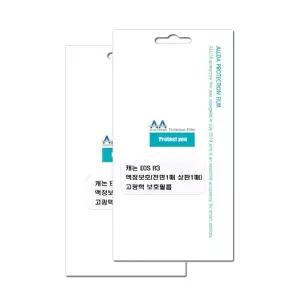 캐논 EOS R3 호환용 고광택 보호필름 전면2장 상단2장 (WFJ4S7M)