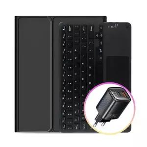 아이패드 프로 9.7 터치패드 키보드 케이스+Toocki 33W 고속충전기 (WFK3PID)