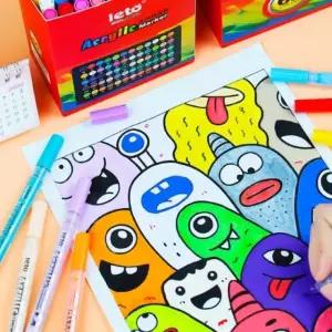 페인트 마커펜 아크릴 미술 색상 그림 장식용 마카펜 (WFJ5TJB)