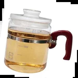 유리약탕기 열탕기 약탕기 중탕기 차탕기 한방 차포트 2.5L