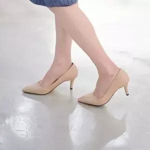 여성 오피스 하이힐 뾰족코 스틸레토 구두 하객 취임식 웨딩 신발 (WFJ5TOU)