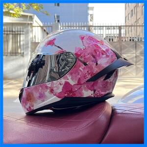 남녀공용 전기 오토바이 개성 있는 기관차 빅 테일 헬멧 사계절 여름