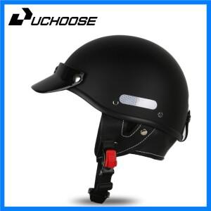 빈티지 헬멧 오토바이 헬멧 크루저 하프 헬멧 남성 여성 성인 어린이 올 시즌 여름 간단하고 멋집니다