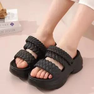 통기성 매쉬 샌들 여름 신발 편안한 착용감 휴양지 (WFJ6UDR)