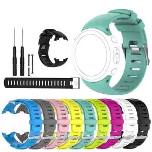 Suunto D4 D4i Novo 스마트 시계 교체 용 팔찌 손목 밴드 Suunto 다이브 시계 Correa 용 실리콘 스트랩