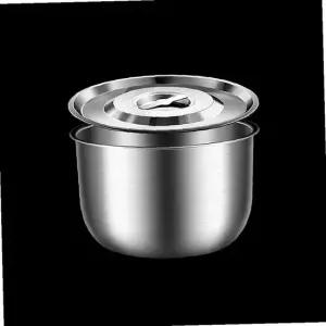 원키친 뚜껑 믹싱볼 스텐 깊은 반죽 샐러드그릇