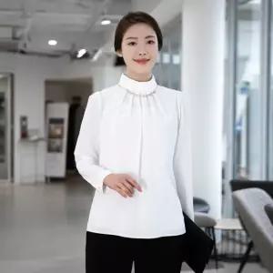 엄마옷 레이온 넥클리스 블라우스 1GHJ23667 중년여성 마담 60 70대  빅사이즈 할머니