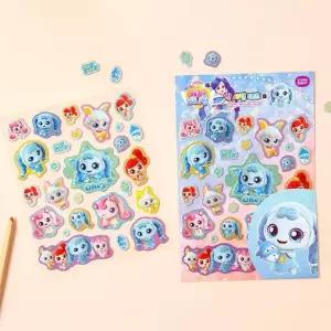 캐치 빅 샤인데코 3 꾸래핑 스티커 (WFJR42X)