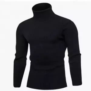 [프로셀러] 겨울 남성 소프트 웜 골지 하프넥 긴팔 목폴라 티셔츠