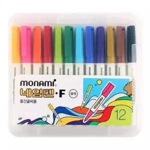 고품질 칼라 F 12색 네임펜 (WFJRLCL)