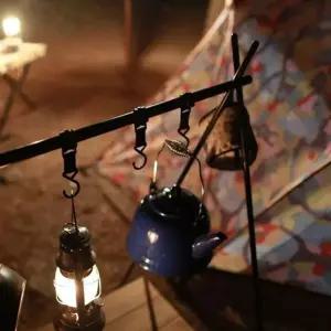 낚시삼각거치대 코펠걸이 랜턴걸이 차박 낚시 취사용품거치대 (WFJ6E72)